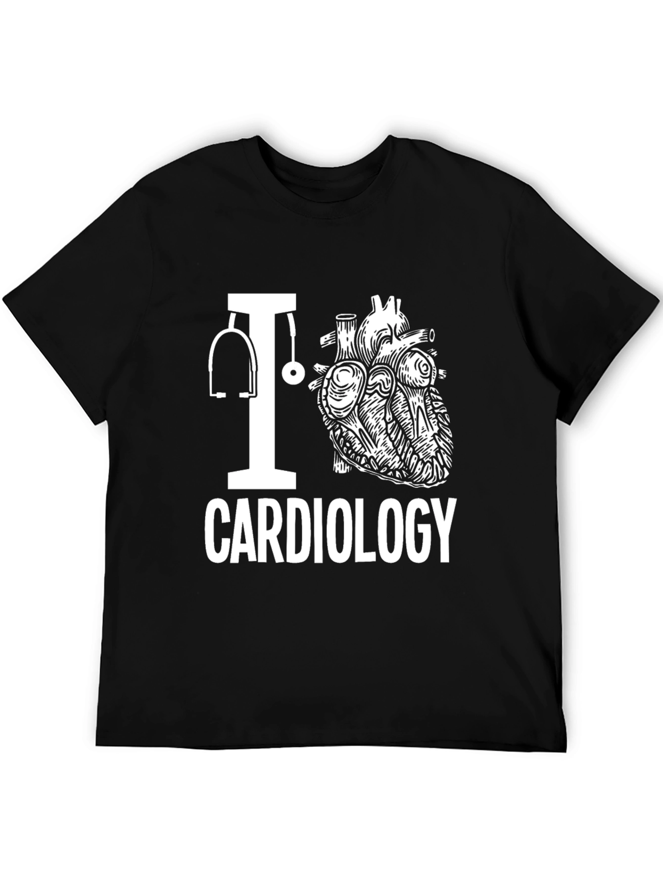 I Heart Cardiology T-Shirt - Medical Profession Tee