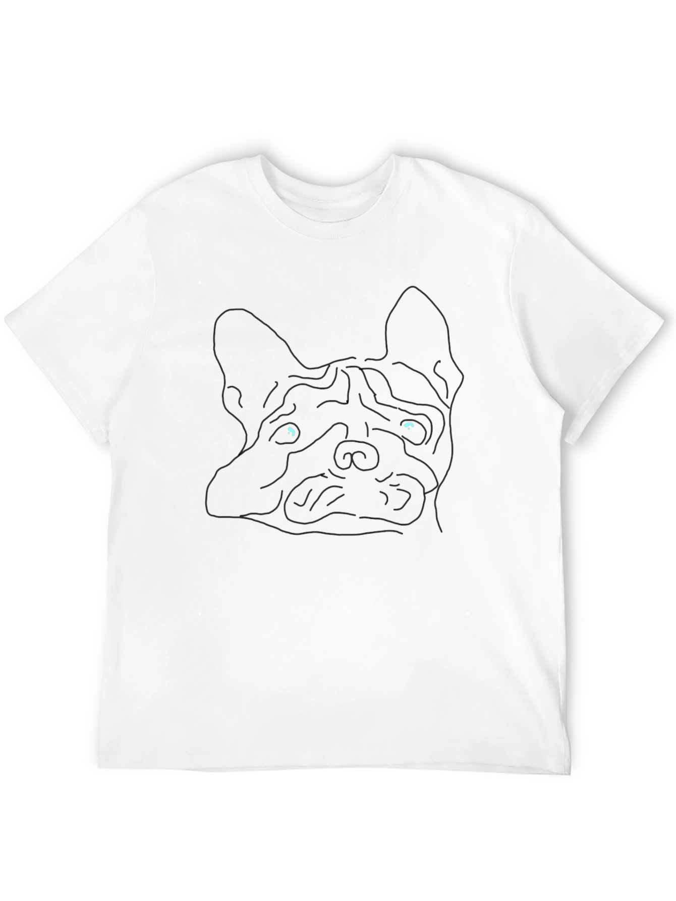 Black Dog Graphic T-Shirt - Stylish Casual Wear