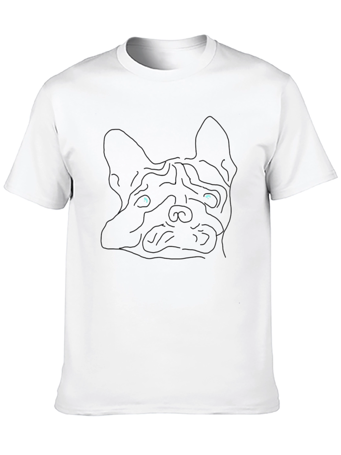 Black Dog Graphic T-Shirt - Stylish Casual Wear