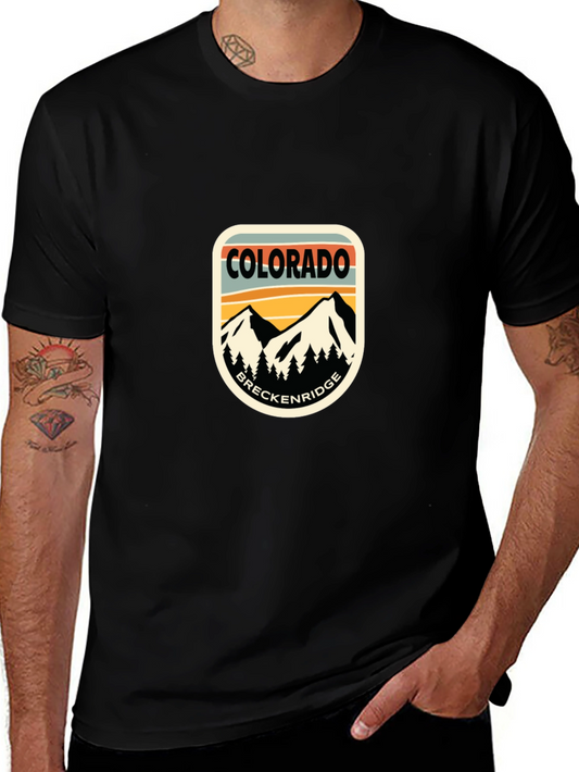 Colorado Breckenridge Graphic Tee - Black