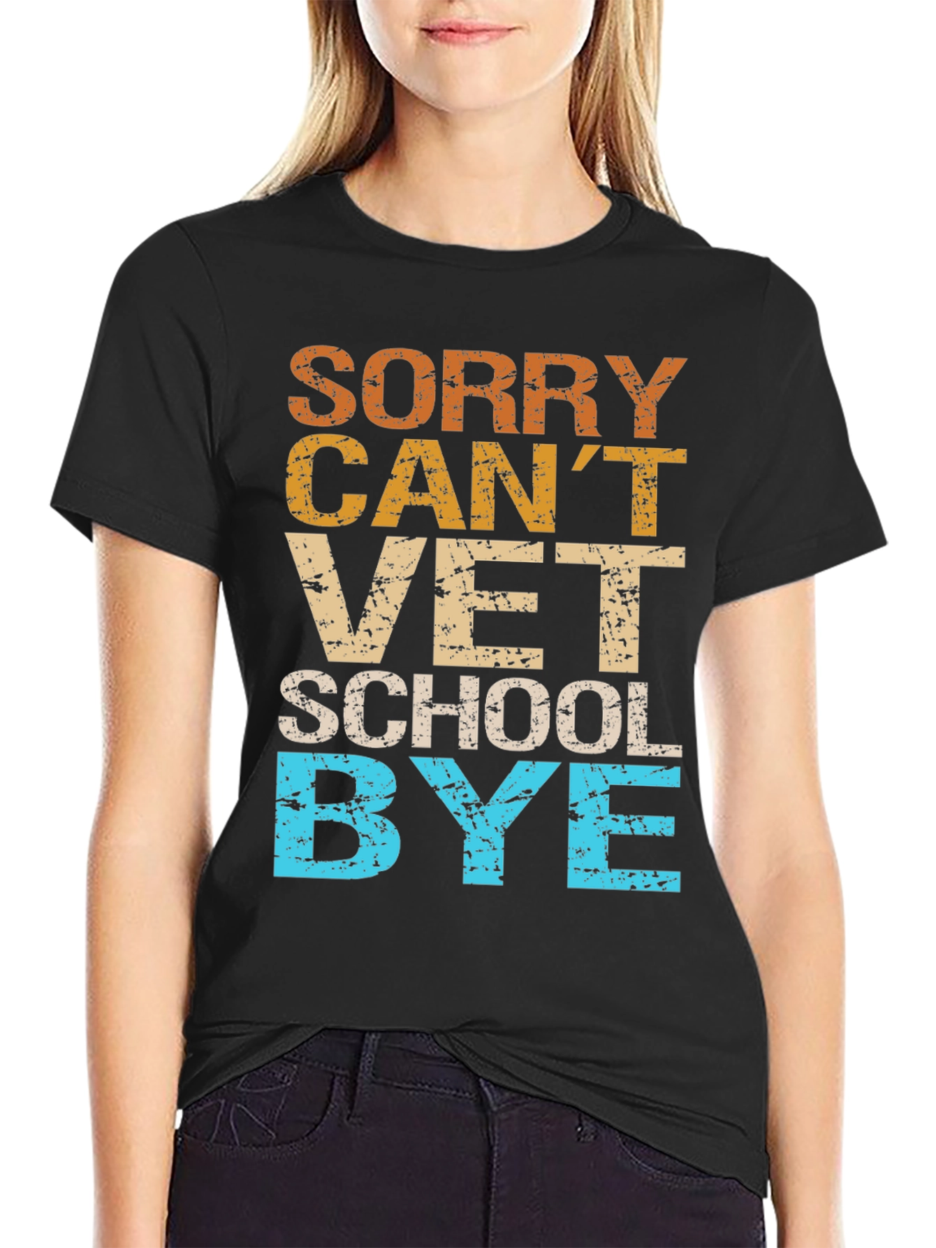 Sorry Cant Vet School Bye T-Shirt