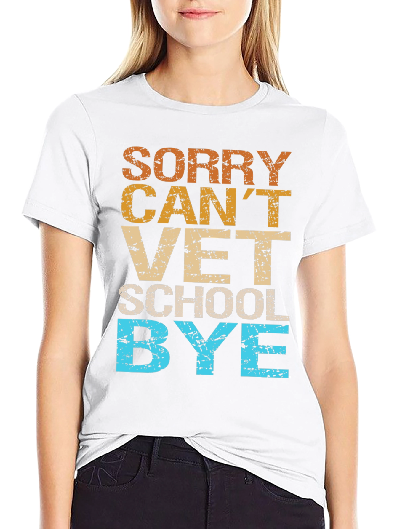 Sorry Cant Vet School Bye T-Shirt