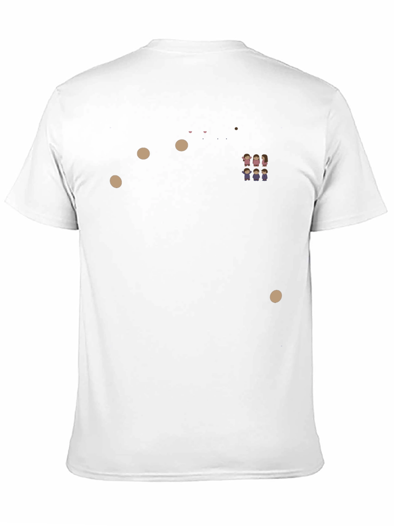 Black Crewneck T-Shirt with Graphic