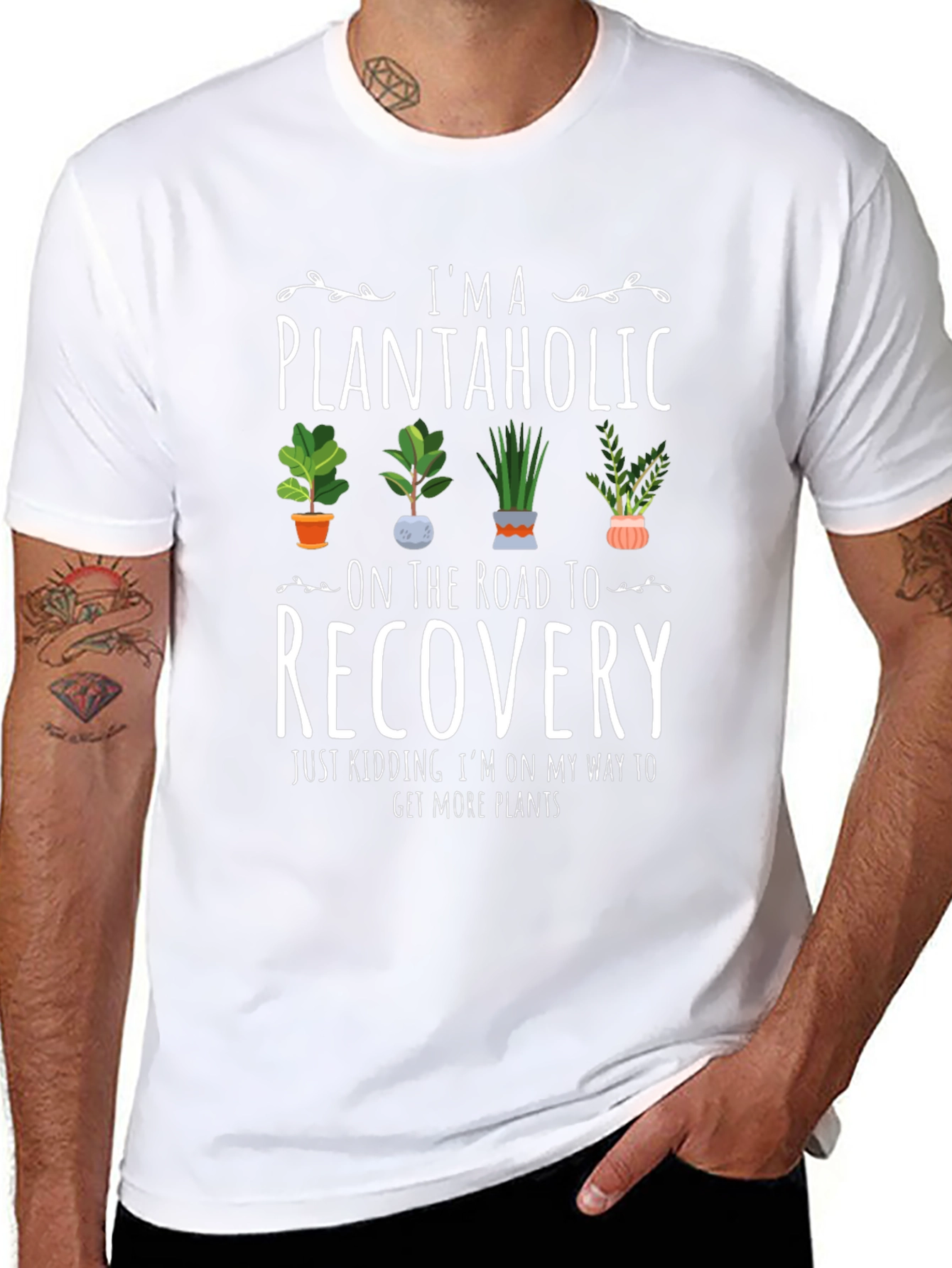 Plantaholic T-Shirt - Funny Plant Lover Tee