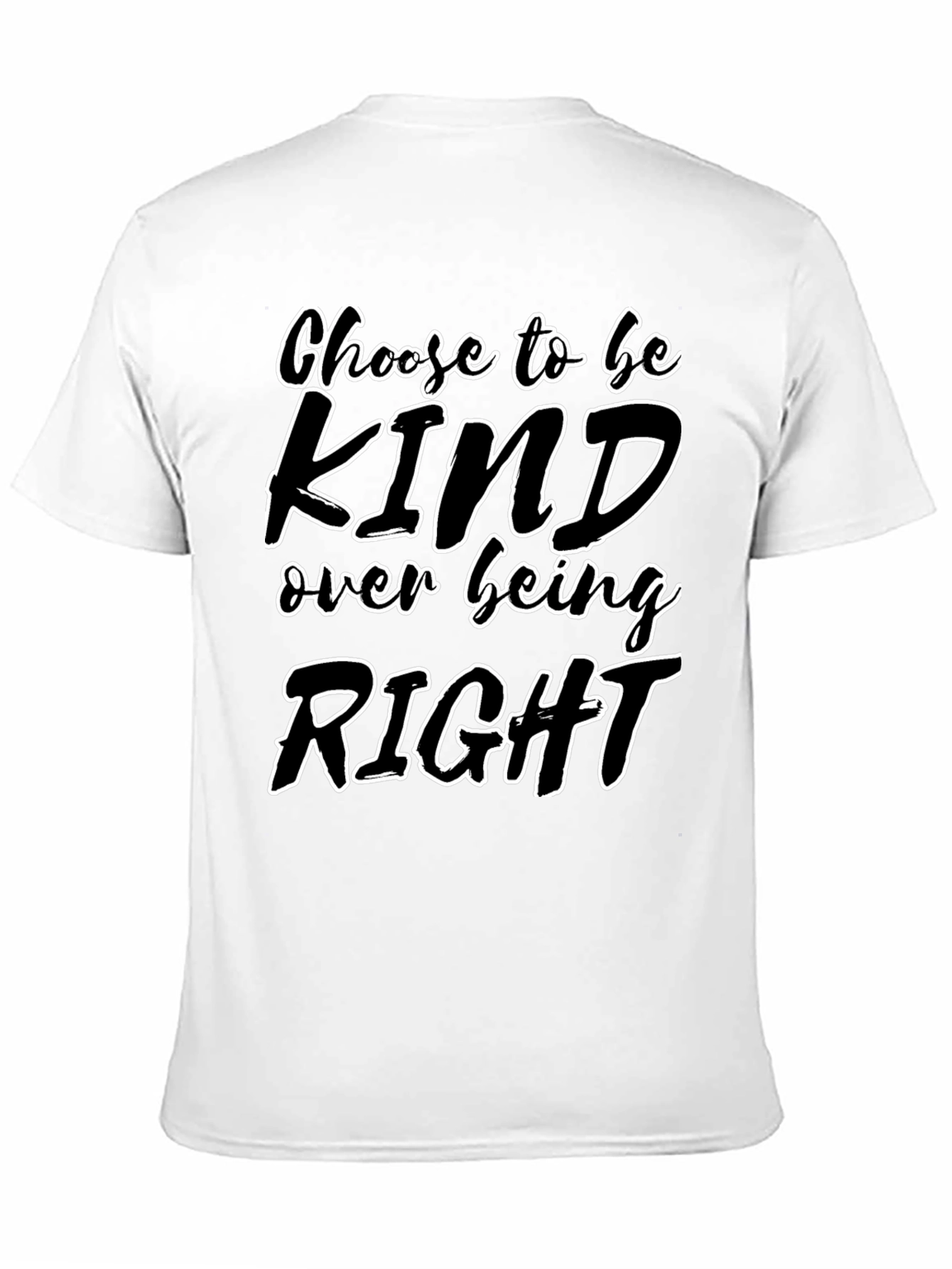 Choose to be Kind Graphic T-Shirt - Black