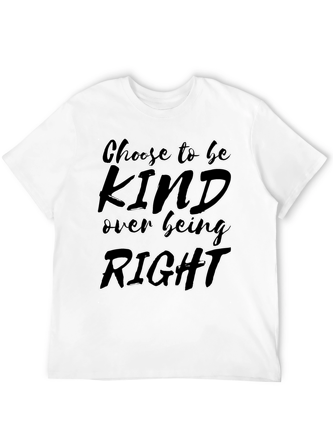Choose to be Kind Graphic T-Shirt - Black