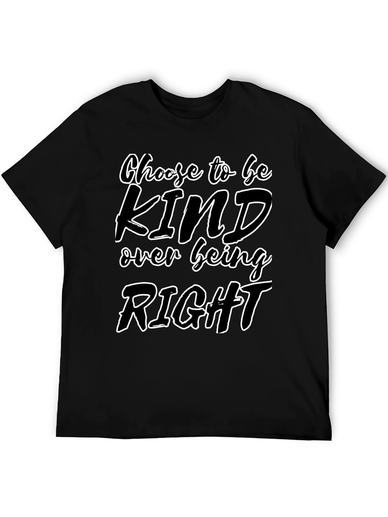 Choose to be Kind Graphic T-Shirt - Black