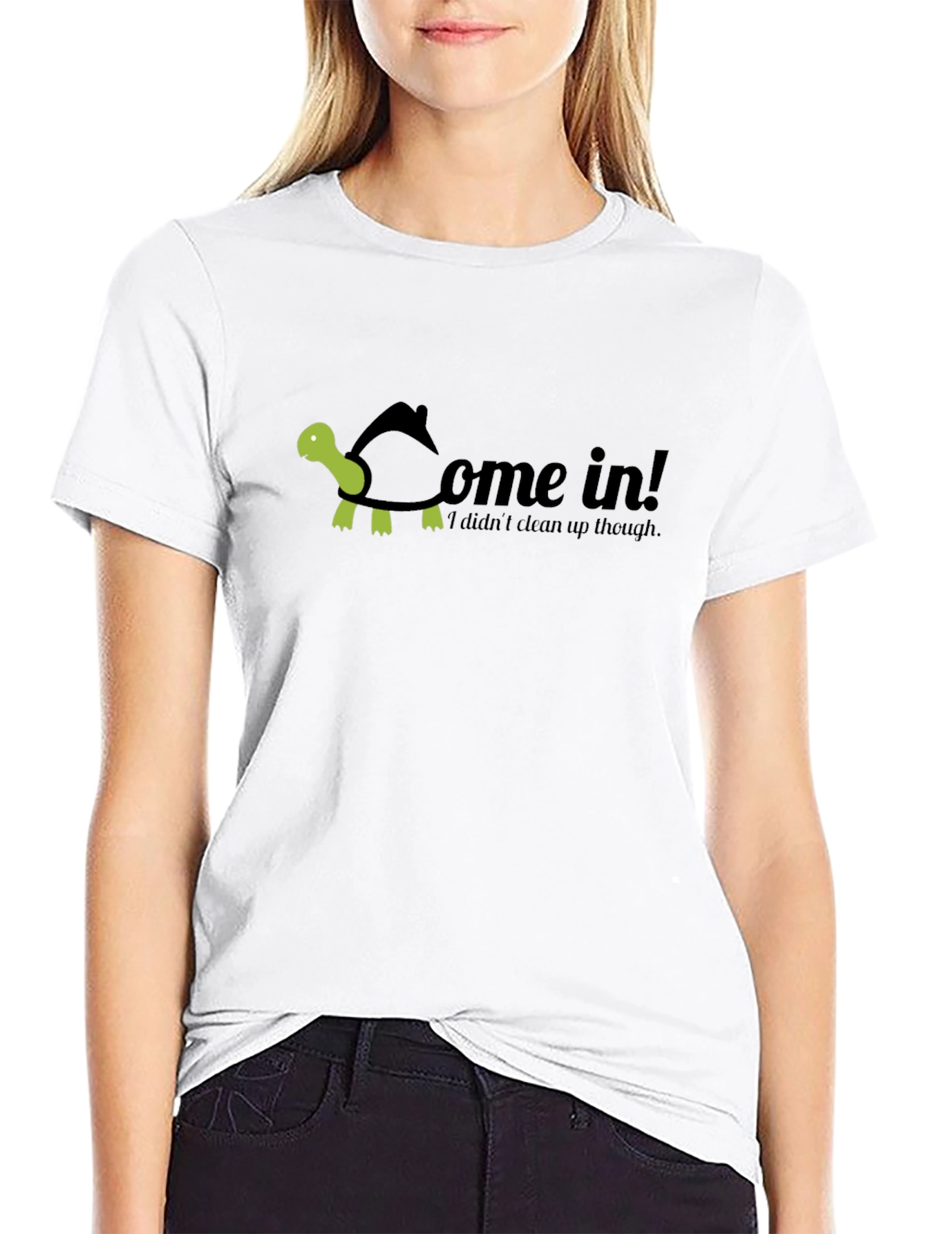 Come In Turtle T-Shirt - Funny Graphic Tee