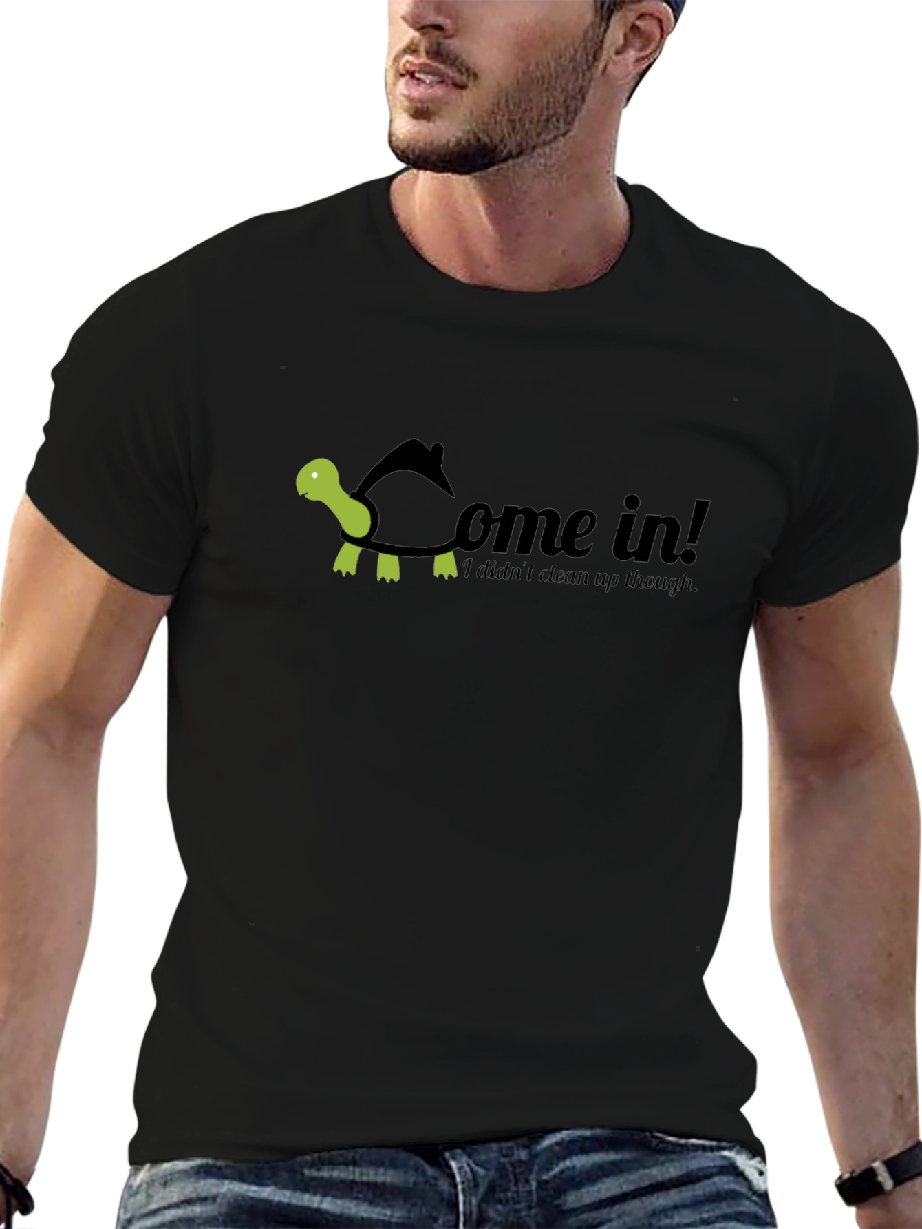 Come In Turtle T-Shirt - Funny Graphic Tee