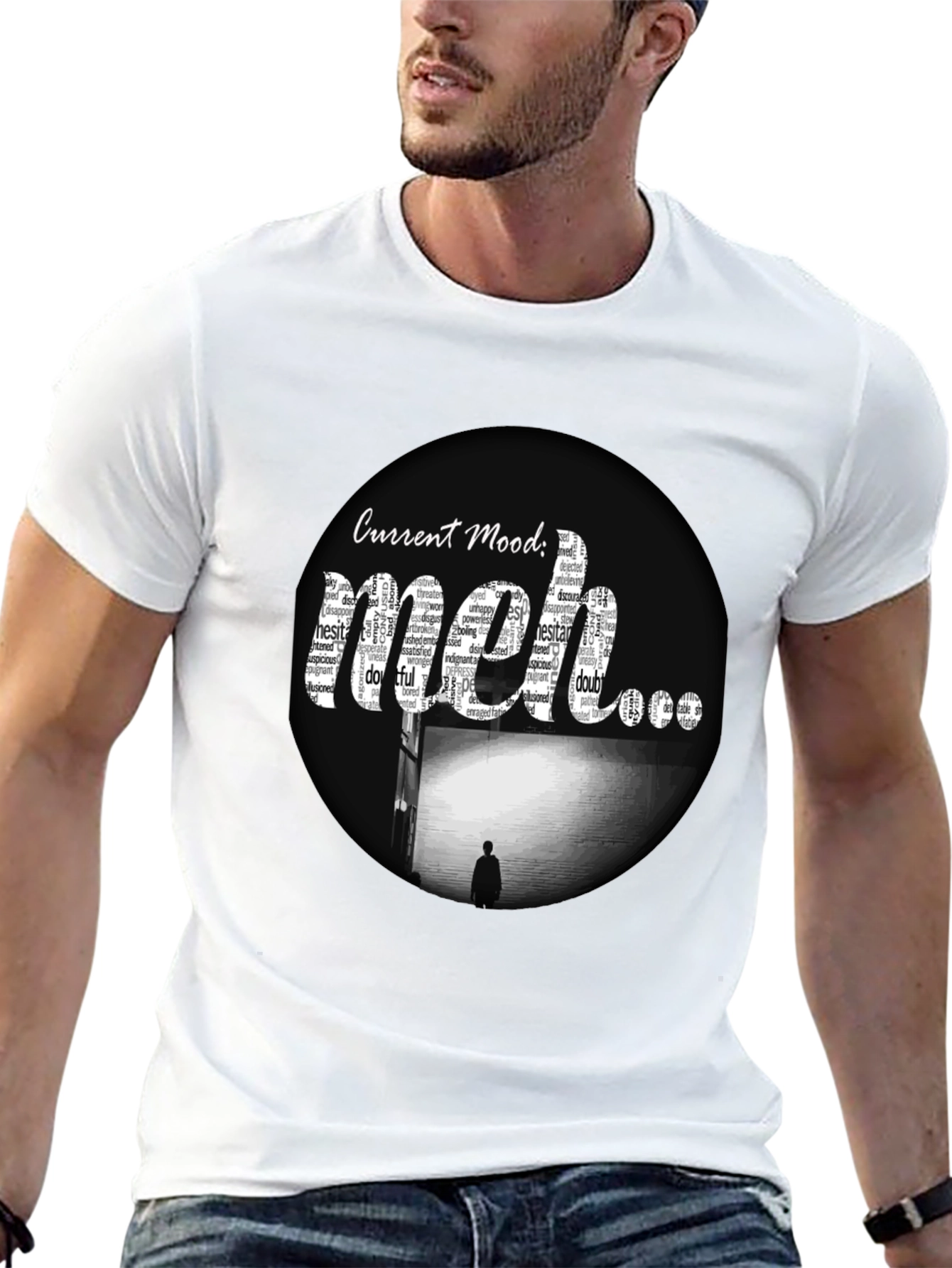 Current Mood: Meh T-Shirt - Express Your Feelings