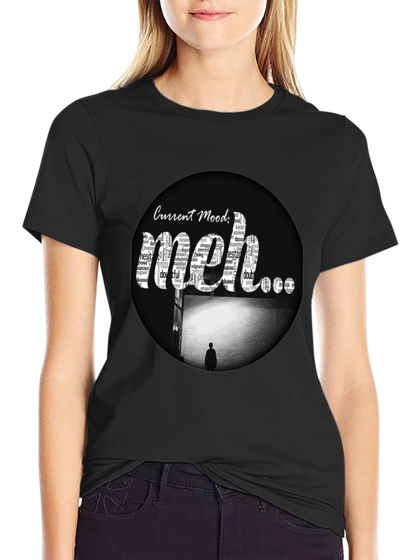 Current Mood: Meh T-Shirt - Express Your Feelings