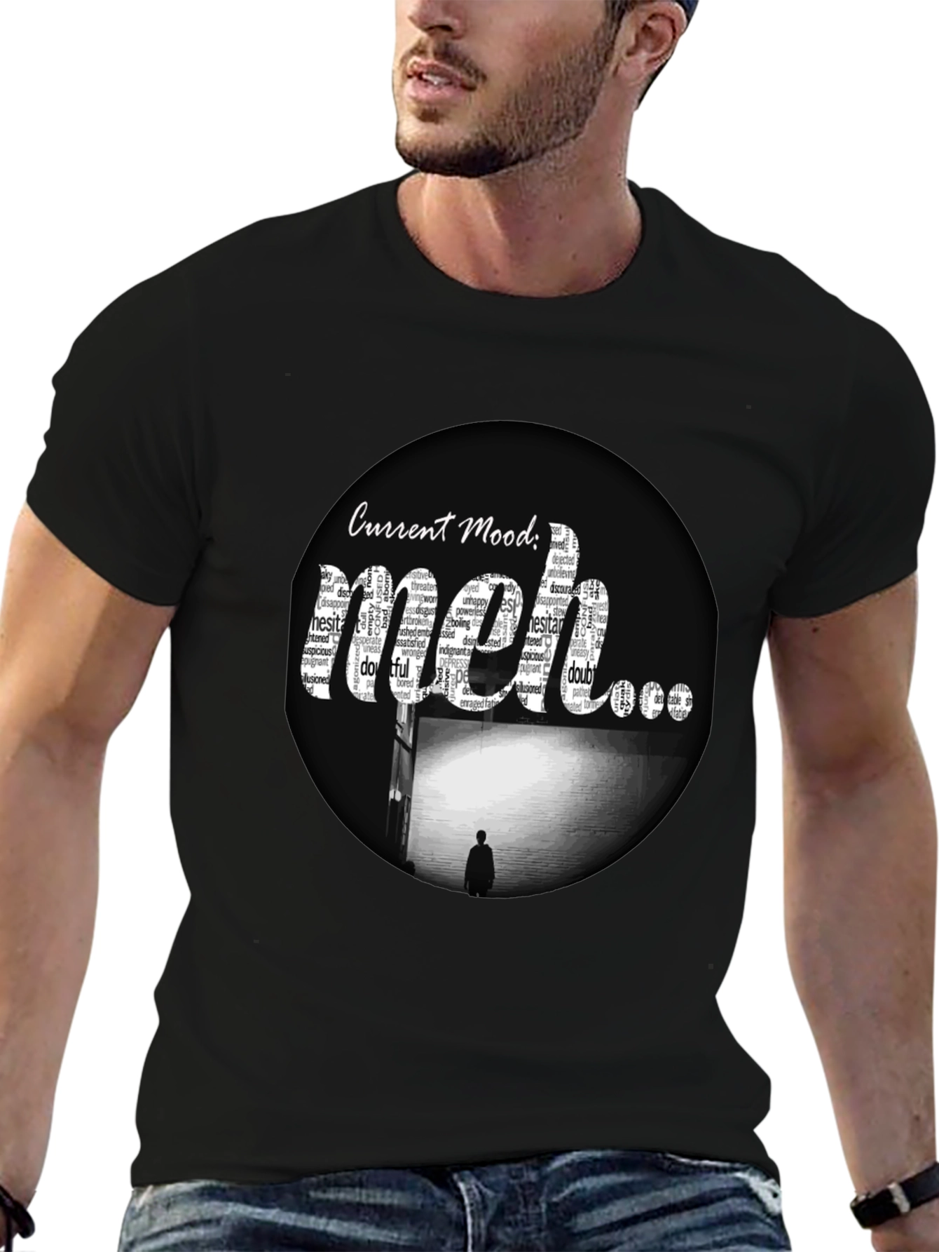 Current Mood: Meh T-Shirt - Express Your Feelings