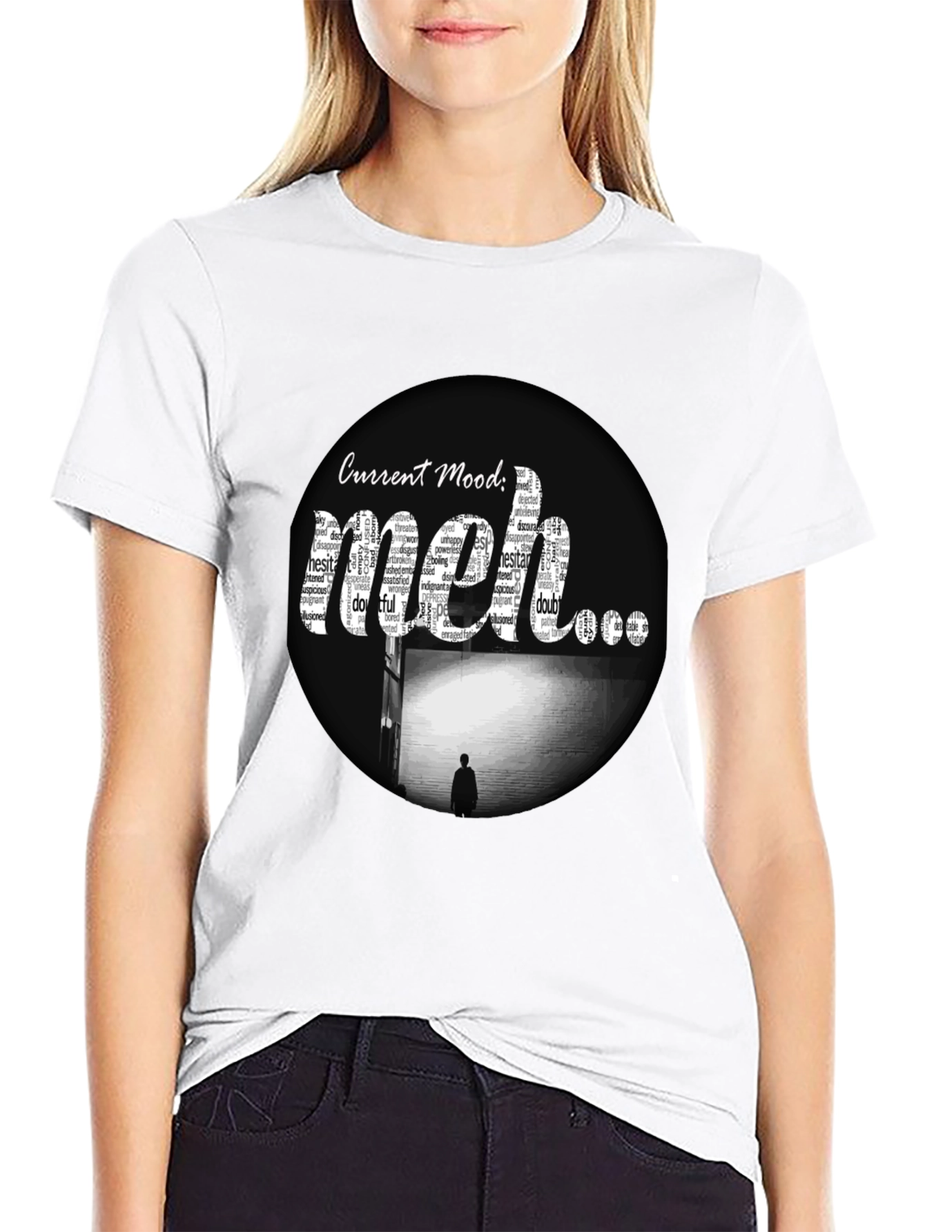 Current Mood: Meh T-Shirt - Express Your Feelings