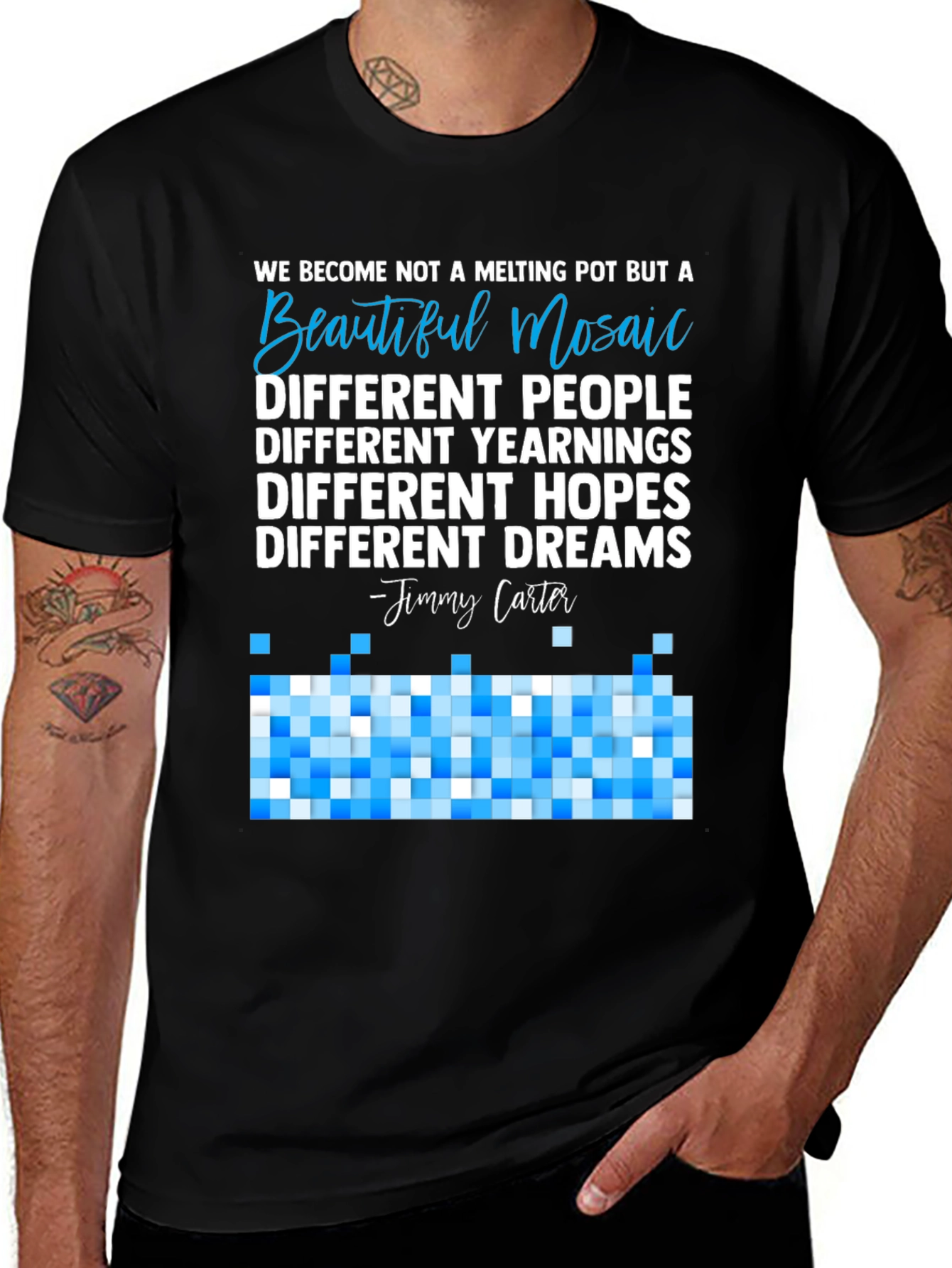 Mosaic T-Shirt - Unity & Diversity Tee