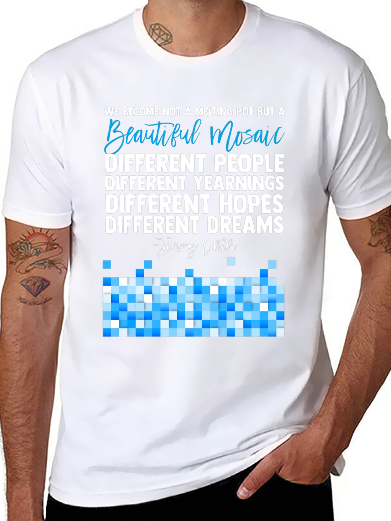 Mosaic T-Shirt - Unity & Diversity Tee