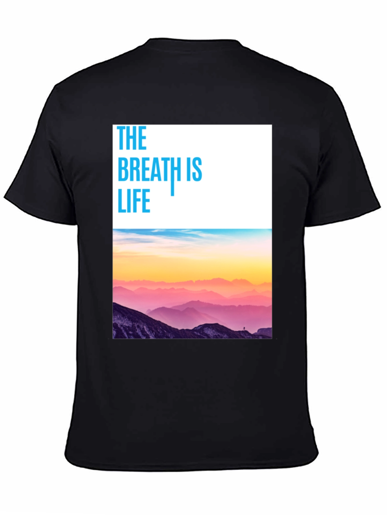 Breath is Life Graphic Tee - Nature Inspired T-Shirt