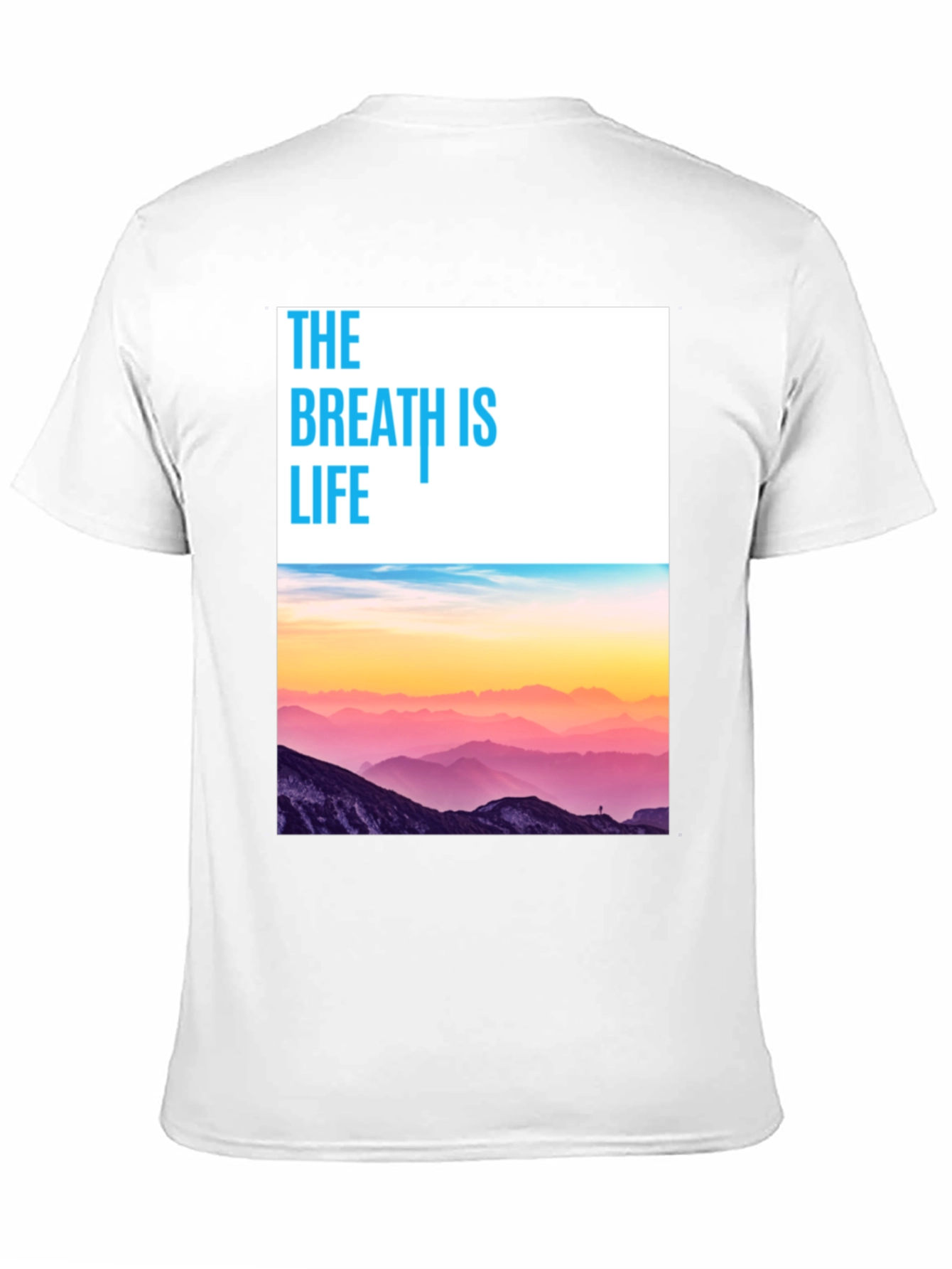 Breath is Life Graphic Tee - Nature Inspired T-Shirt