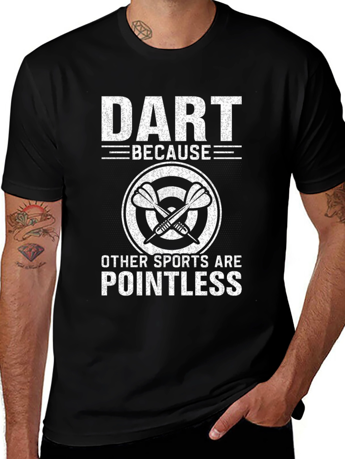 Darts: Because Other Sports Are Pointless T-Shirt