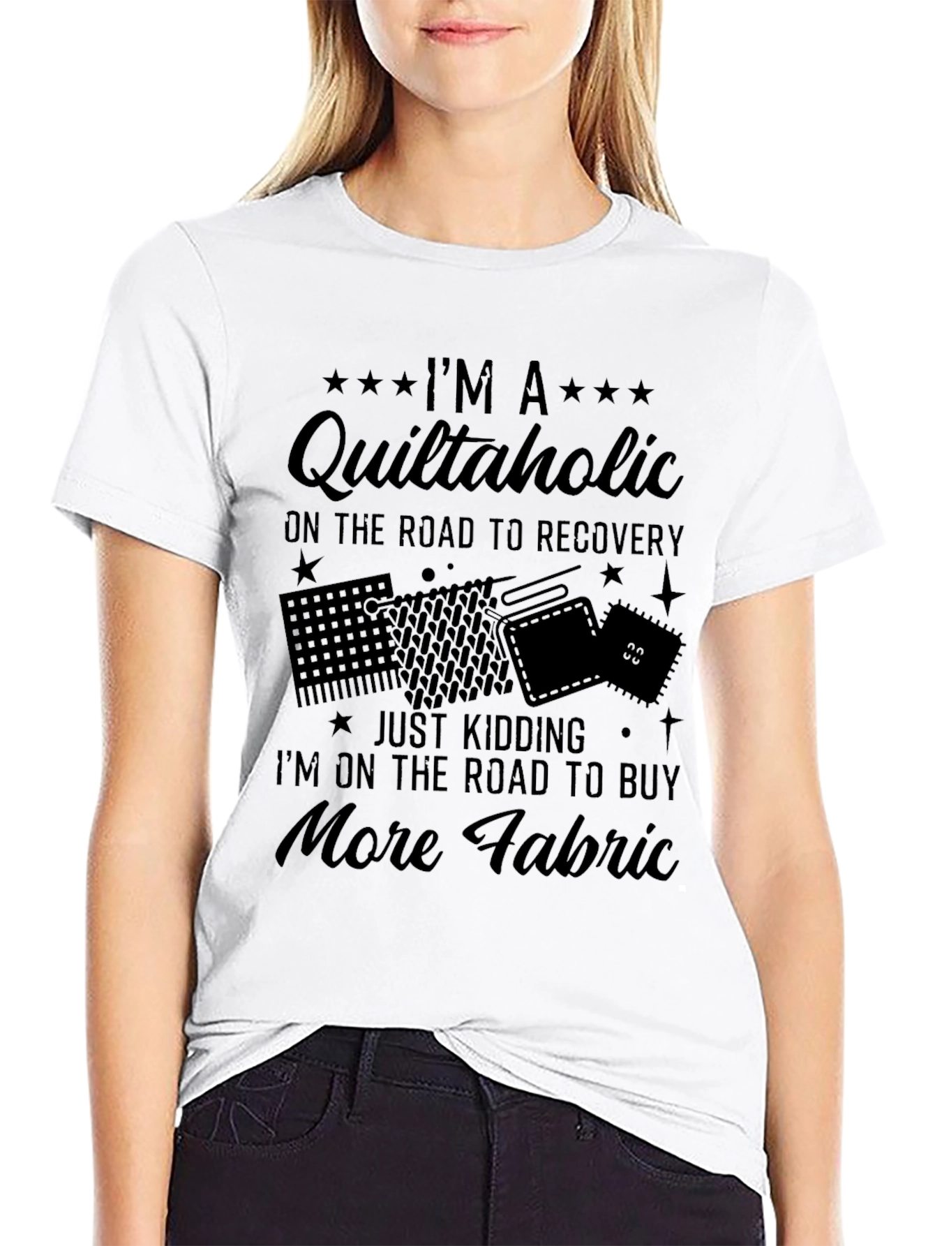 Quiltaholic T-Shirt - Funny Quilting Gift
