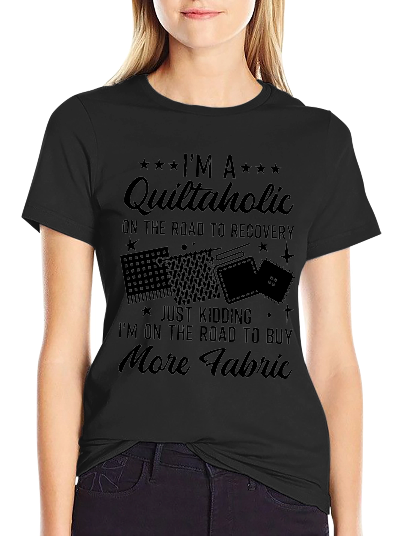 Quiltaholic T-Shirt - Funny Quilting Gift