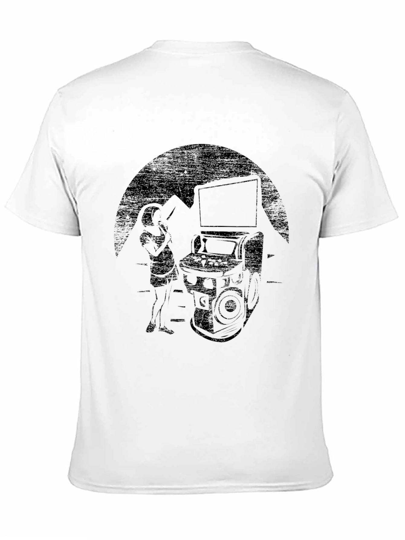 Arcade Gamer Graphic Tee - Black