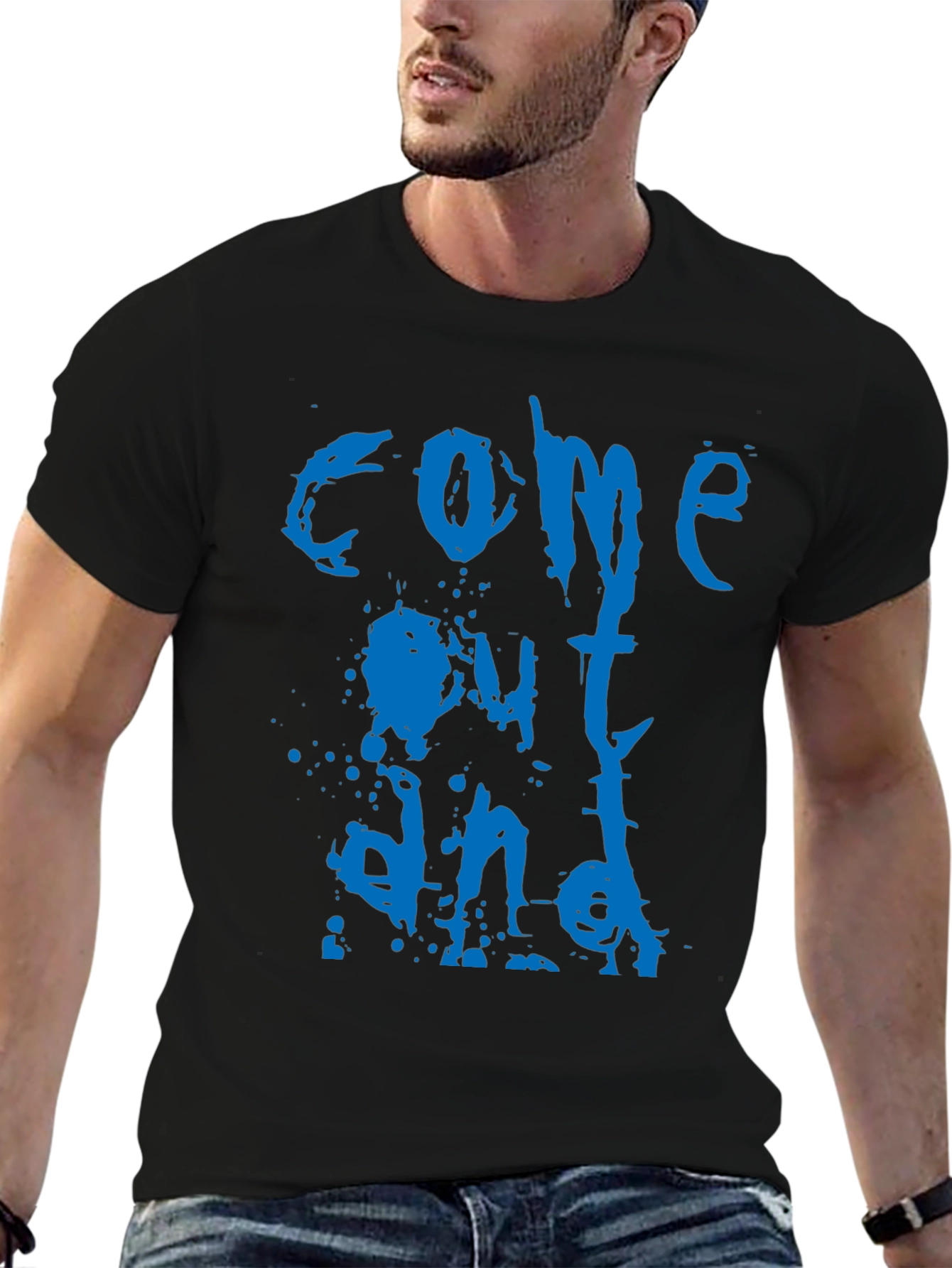 Come Out and Play Black T-Shirt