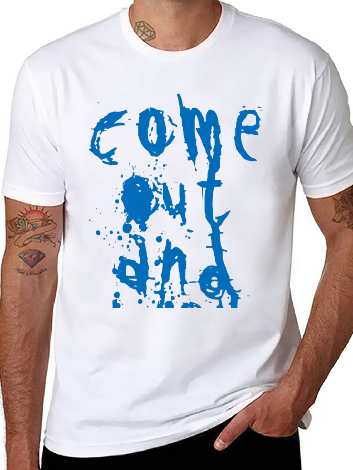 Come Out and Play Black T-Shirt