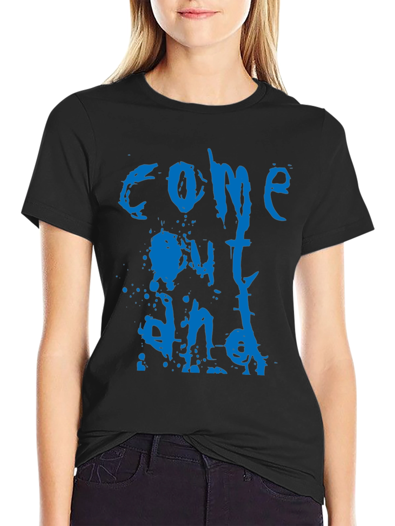 Come Out and Play Black T-Shirt