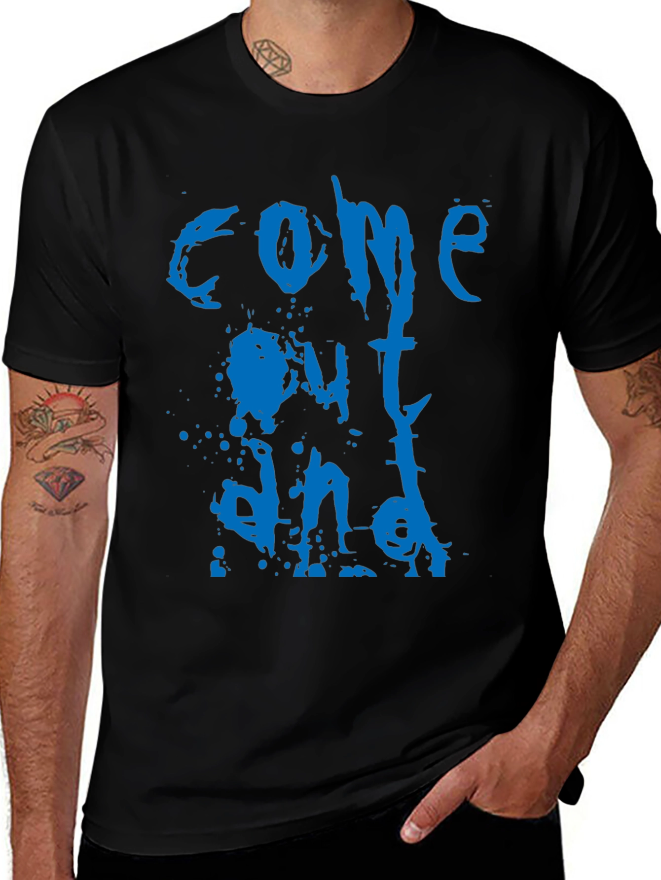 Come Out and Play Black T-Shirt