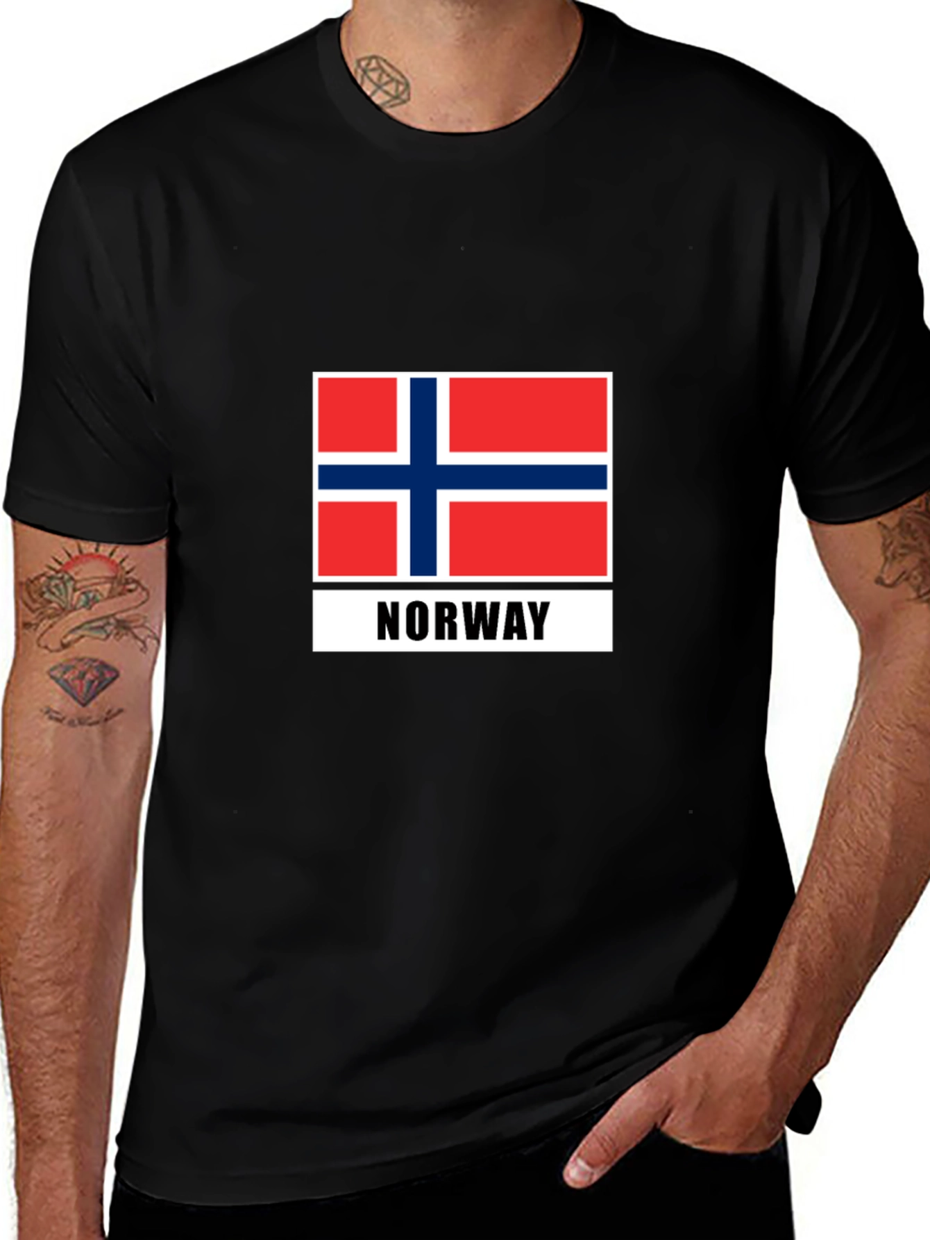 Norway Flag T-Shirt - National Pride Tee