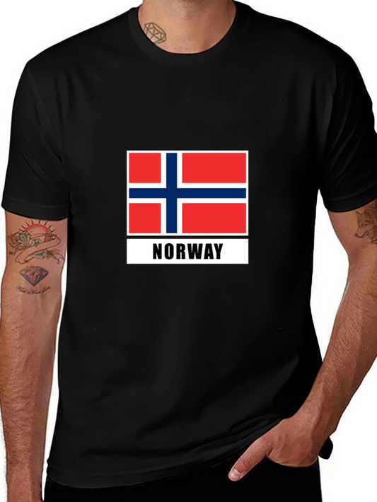 Norway Flag T-Shirt - National Pride Tee