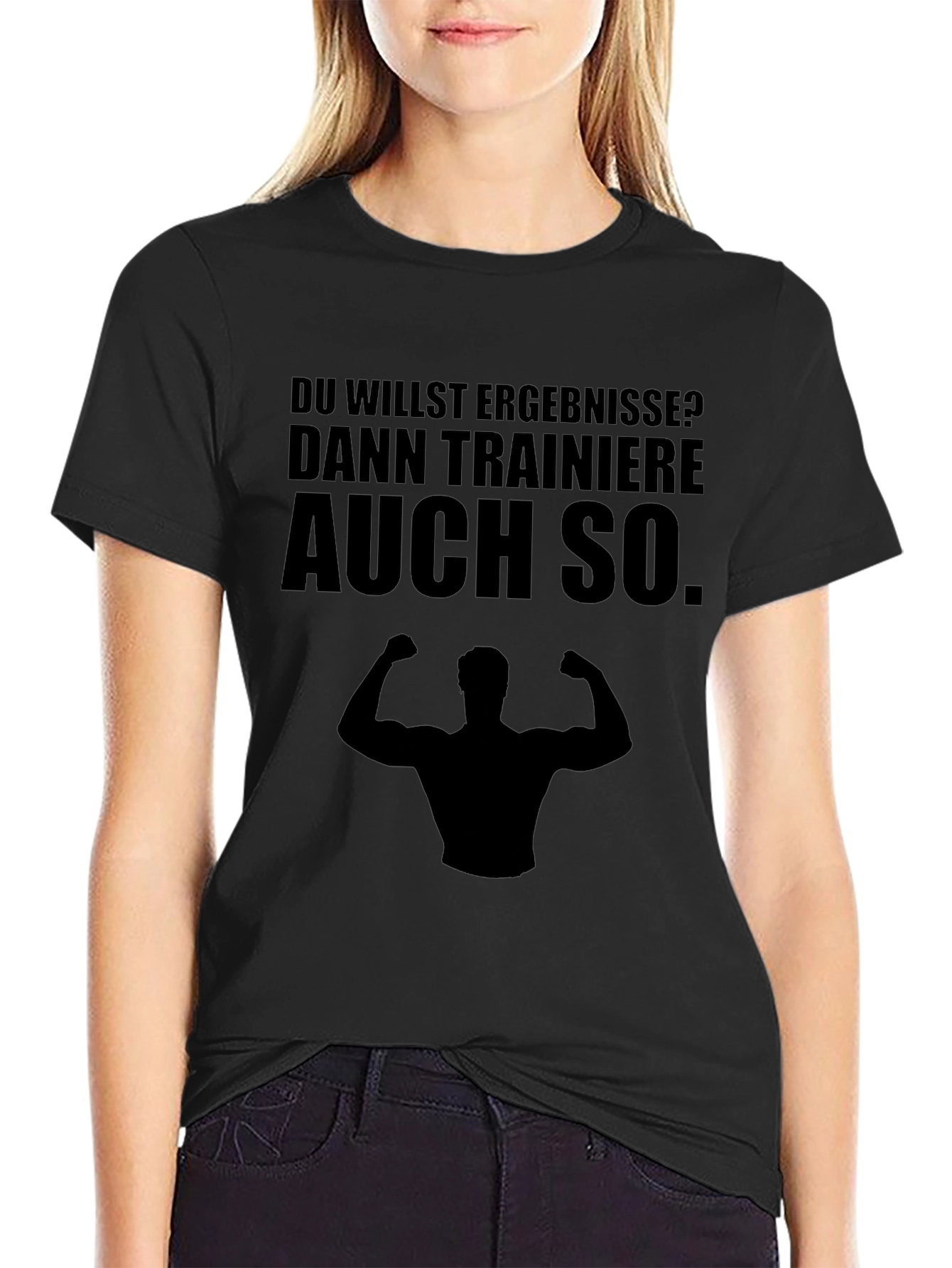 Train Hard Black T-Shirt