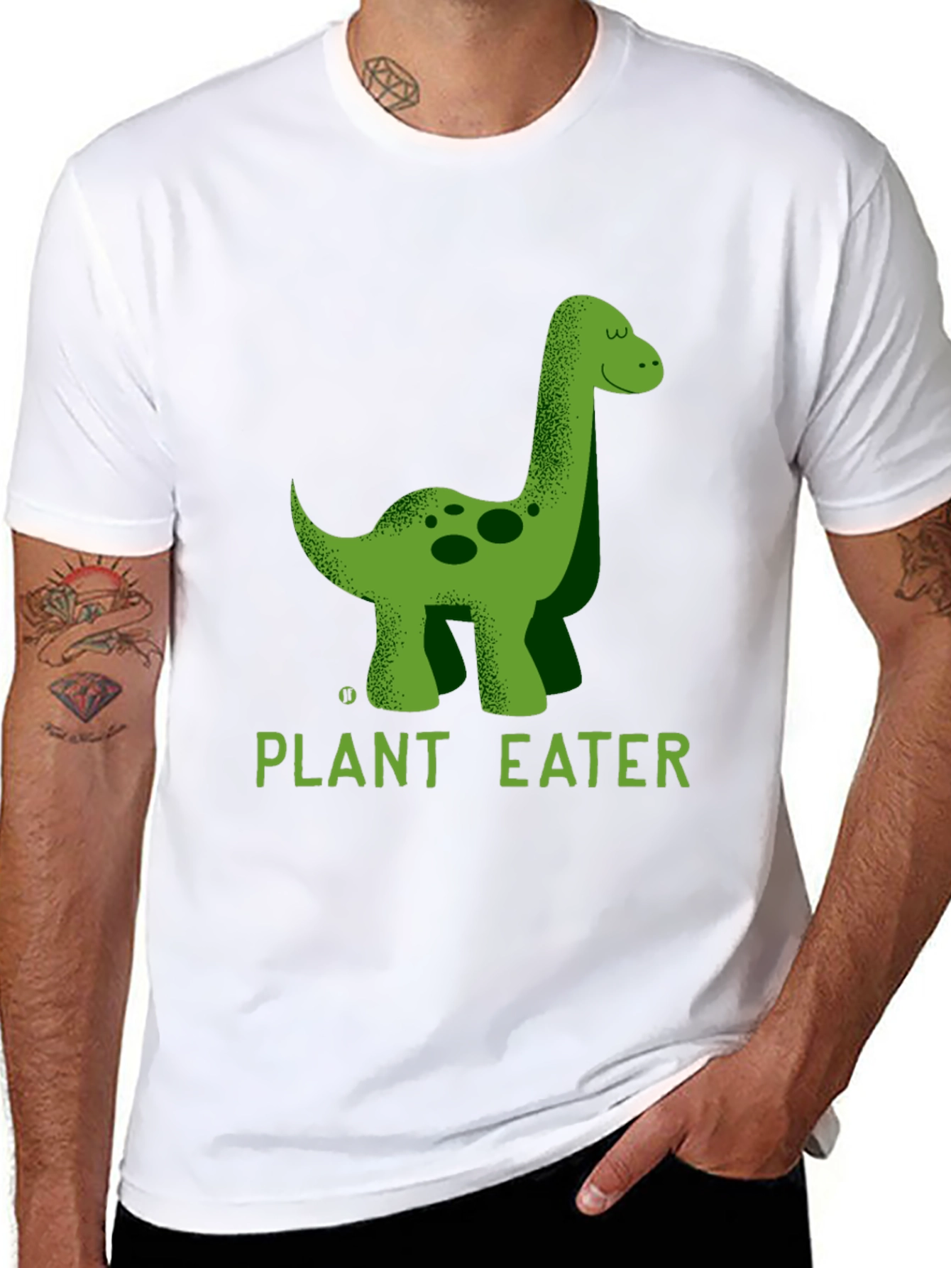 Plant Eater Dino T-Shirt - Herbivore Pride!
