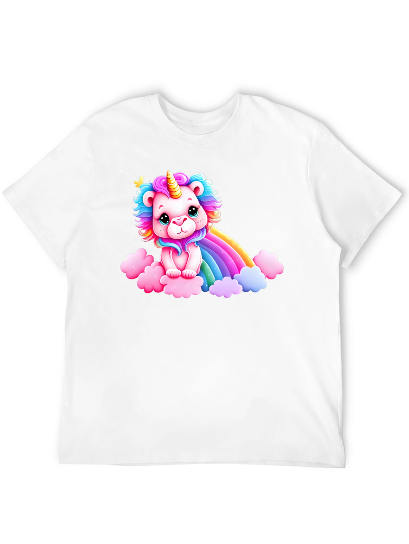 Unicorn Lion Rainbow T-Shirt