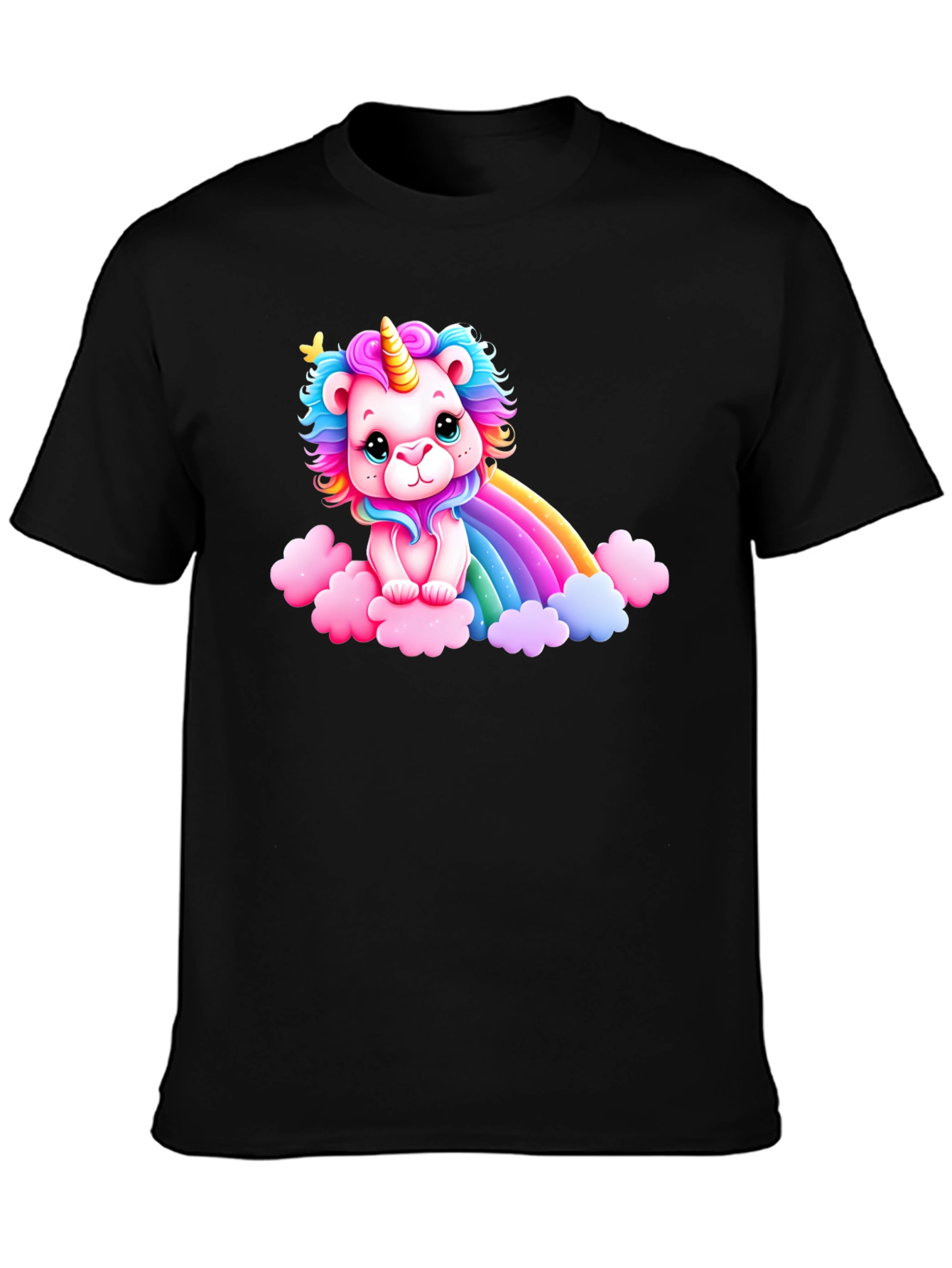Unicorn Lion Rainbow T-Shirt