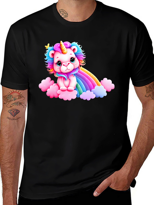 Unicorn Lion Rainbow T-Shirt