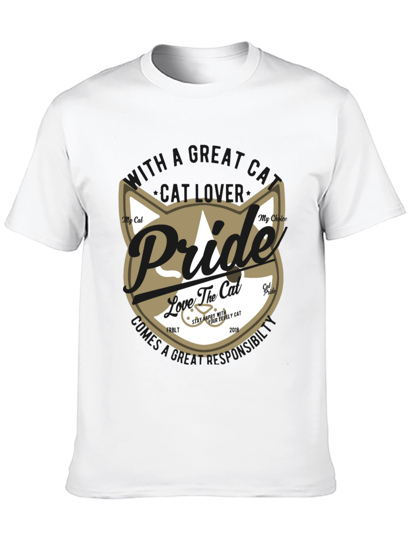 Pride Cat Lover Graphic Tee