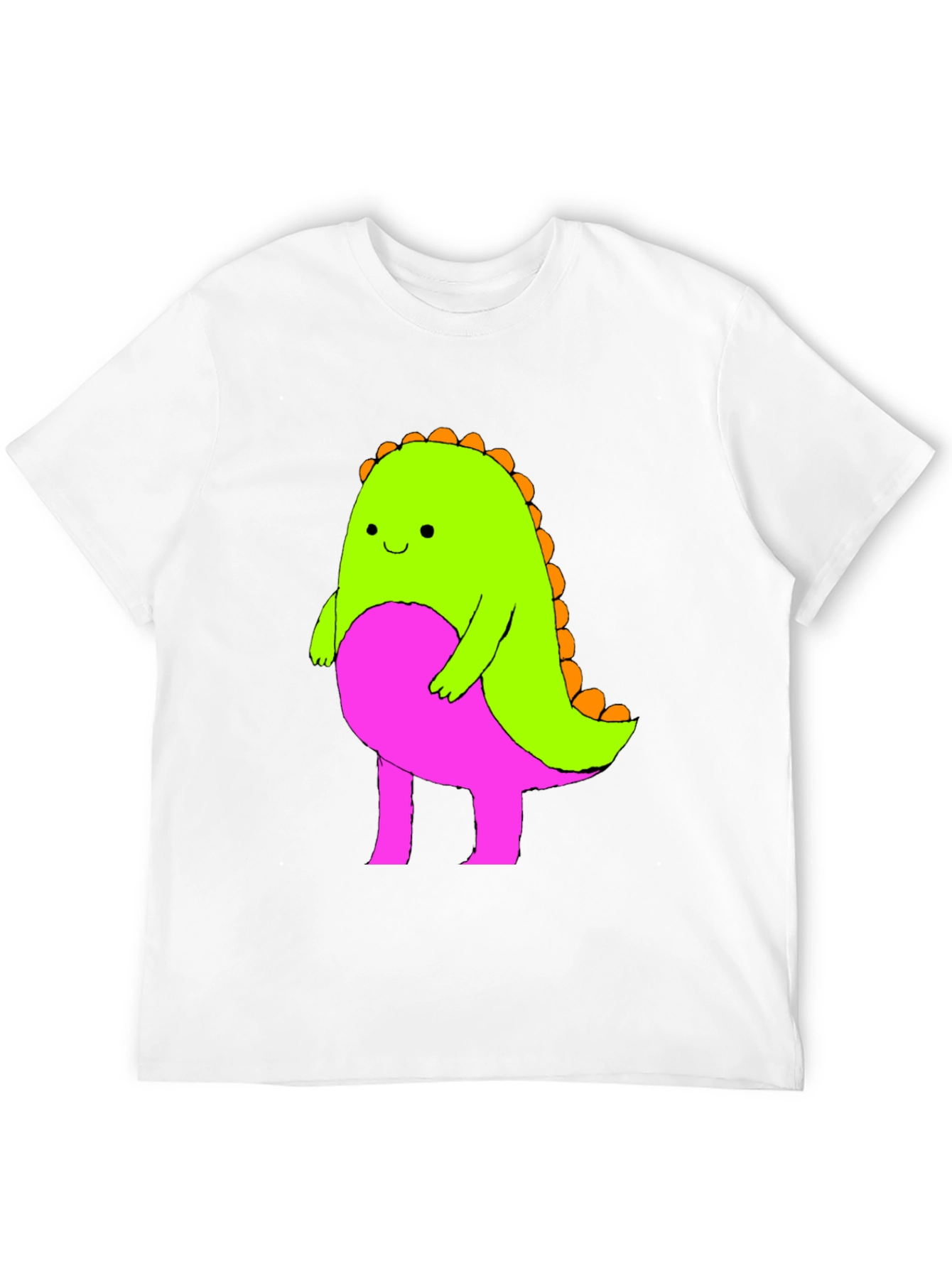 Cartoon Dinosaur Graphic Tee