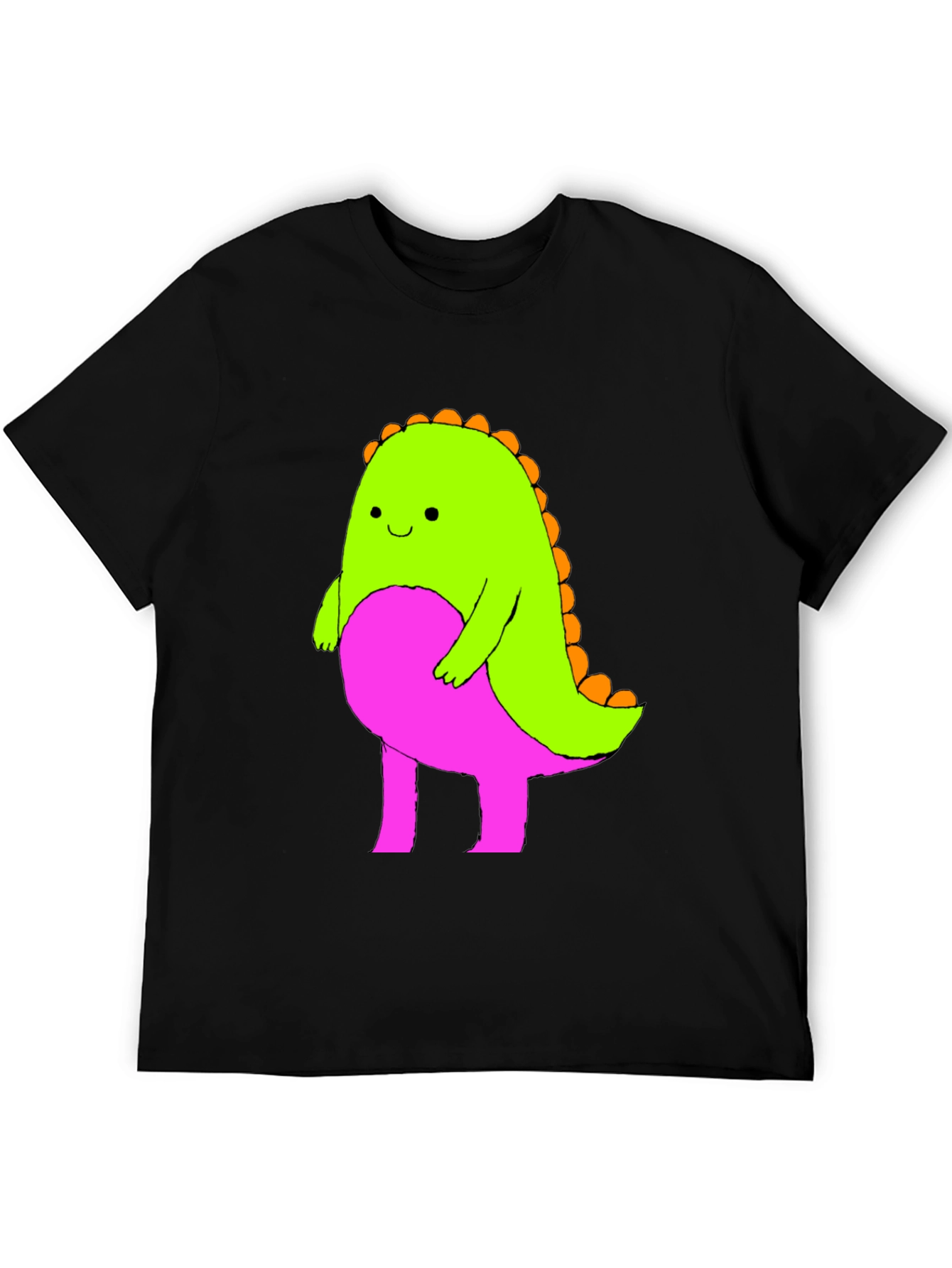 Cartoon Dinosaur Graphic Tee