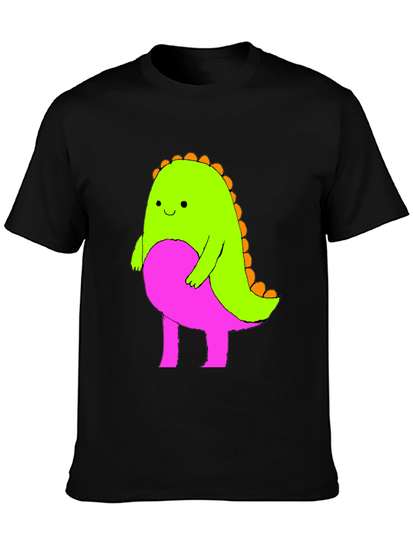 Cartoon Dinosaur Graphic Tee
