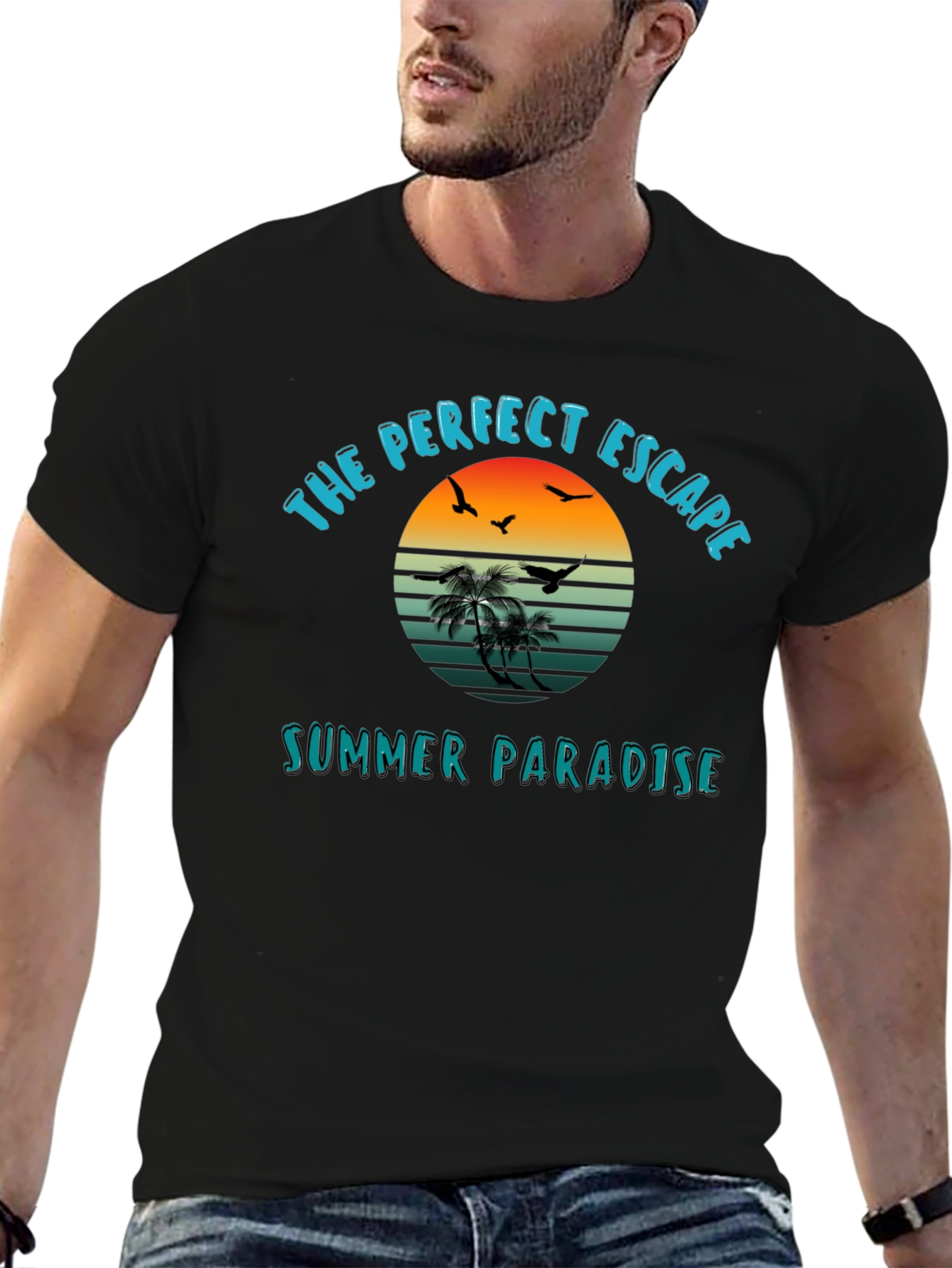Perfect Escape Summer Paradise Graphic Tee