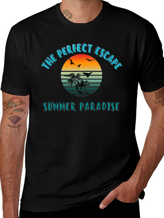 Perfect Escape Summer Paradise Graphic Tee