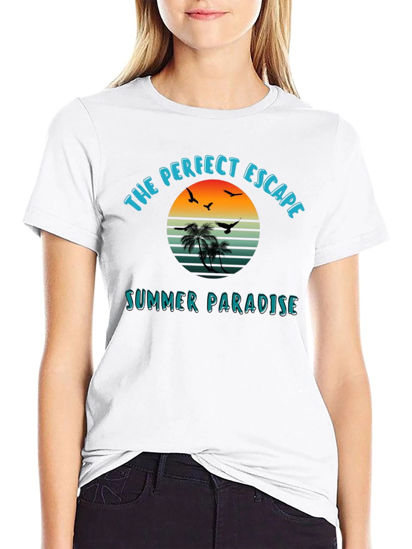 Perfect Escape Summer Paradise Graphic Tee