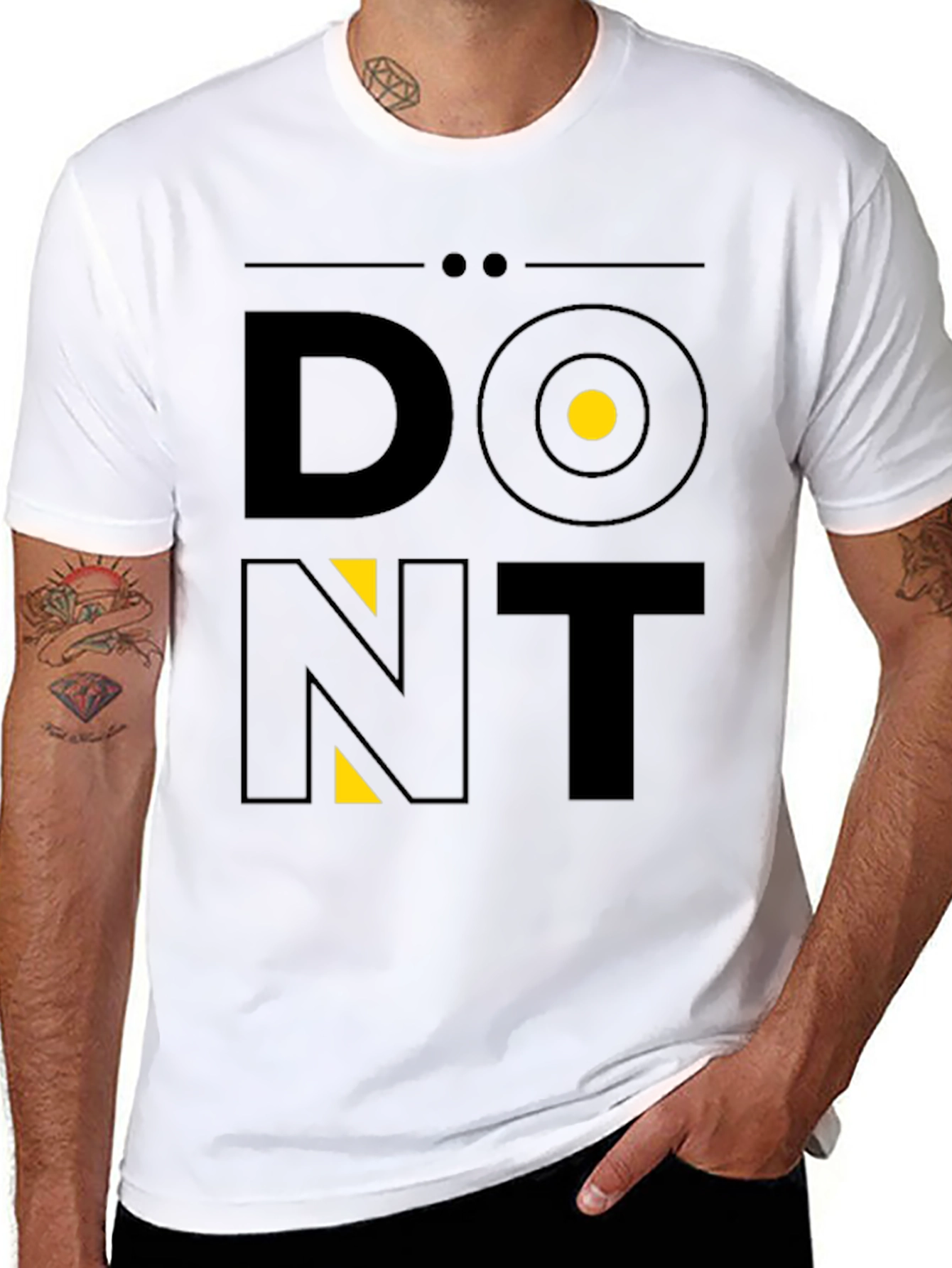 Dont T-Shirt: Modern Graphic Tee
