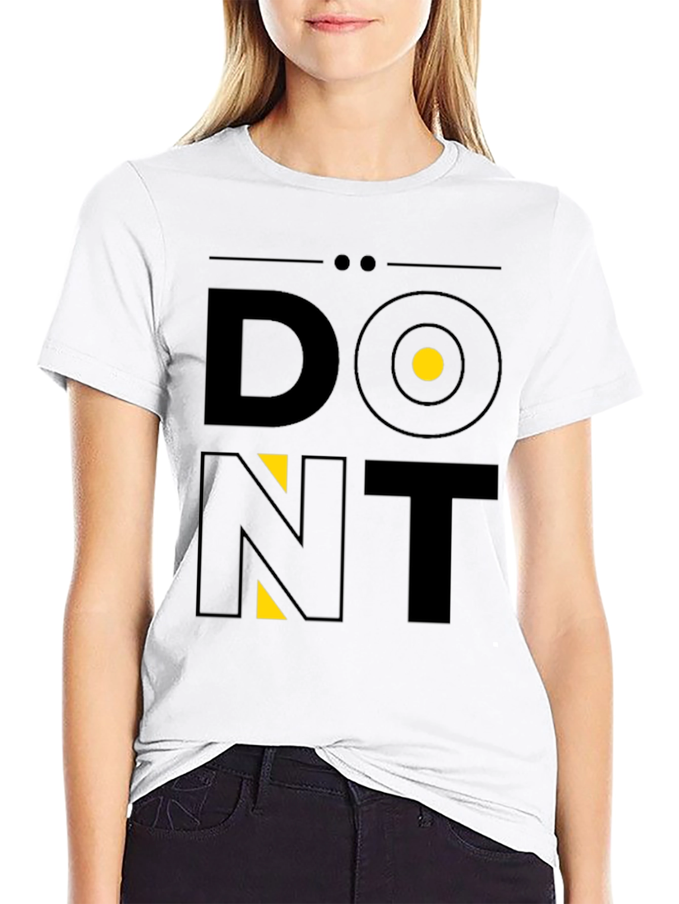 Dont T-Shirt: Modern Graphic Tee