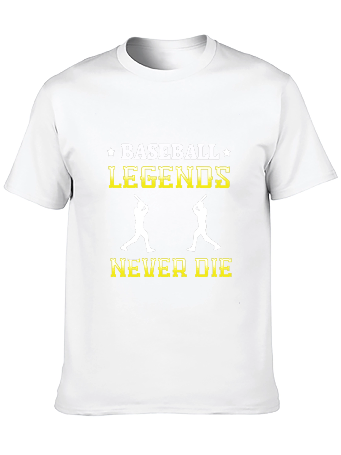 Baseball Legends Never Die Graphic T-Shirt