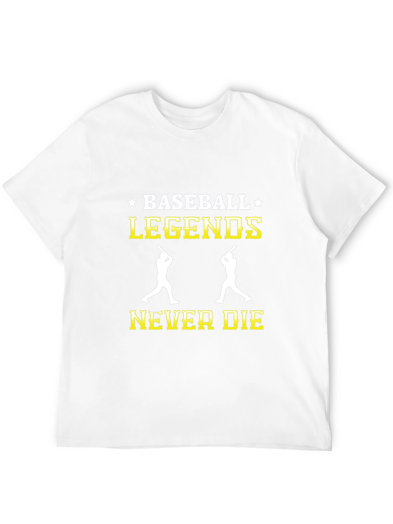Baseball Legends Never Die Graphic T-Shirt