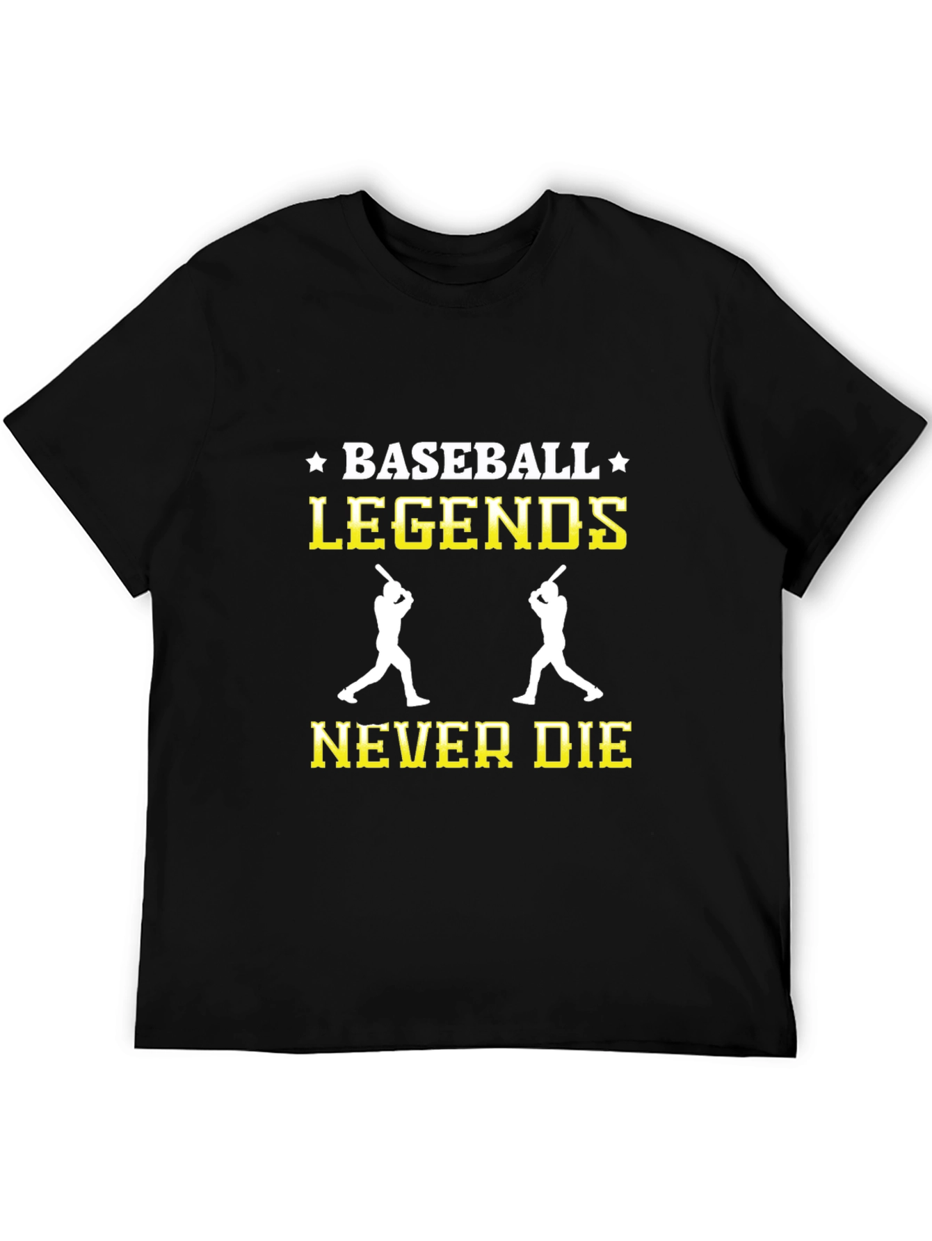 Baseball Legends Never Die Graphic T-Shirt