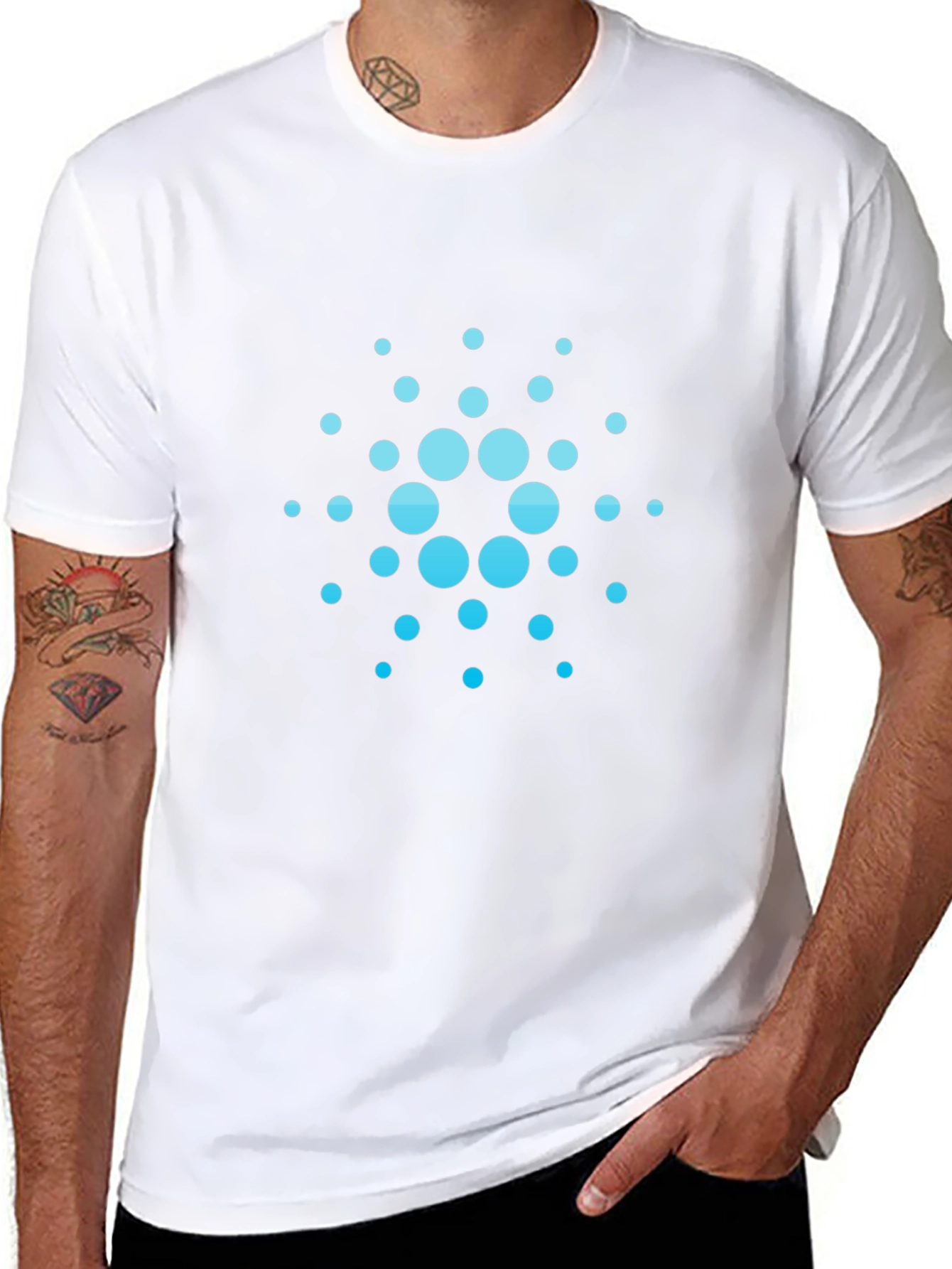 Cardano ADA Crypto Black T-Shirt