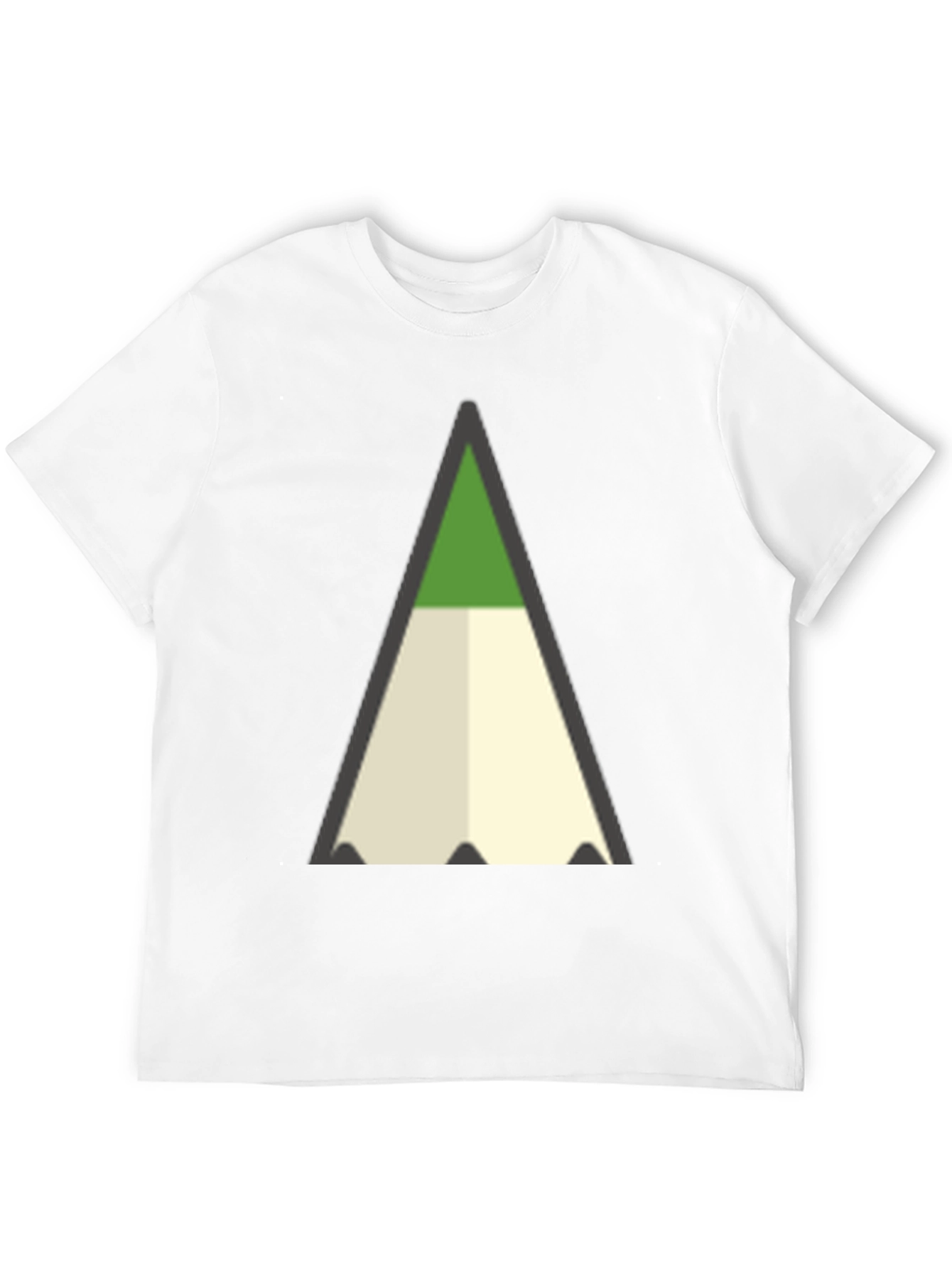 Abstract Pencil T-Shirt - Modern Graphic Tee